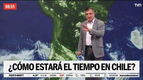 Iván Torres: sistema frontal llegará a mitad de la próxima semana
