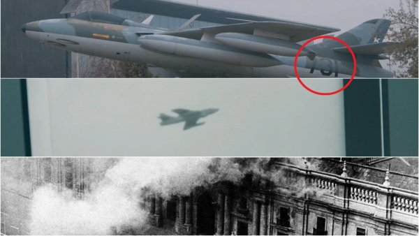 Avión en Comandancia en Jefe de la FACh tiene misma matrícula que el usado para bombardear La Moneda
