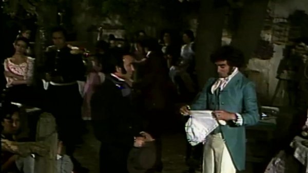 El primer episodio de la miniserie "Martín Rivas" de 1979
