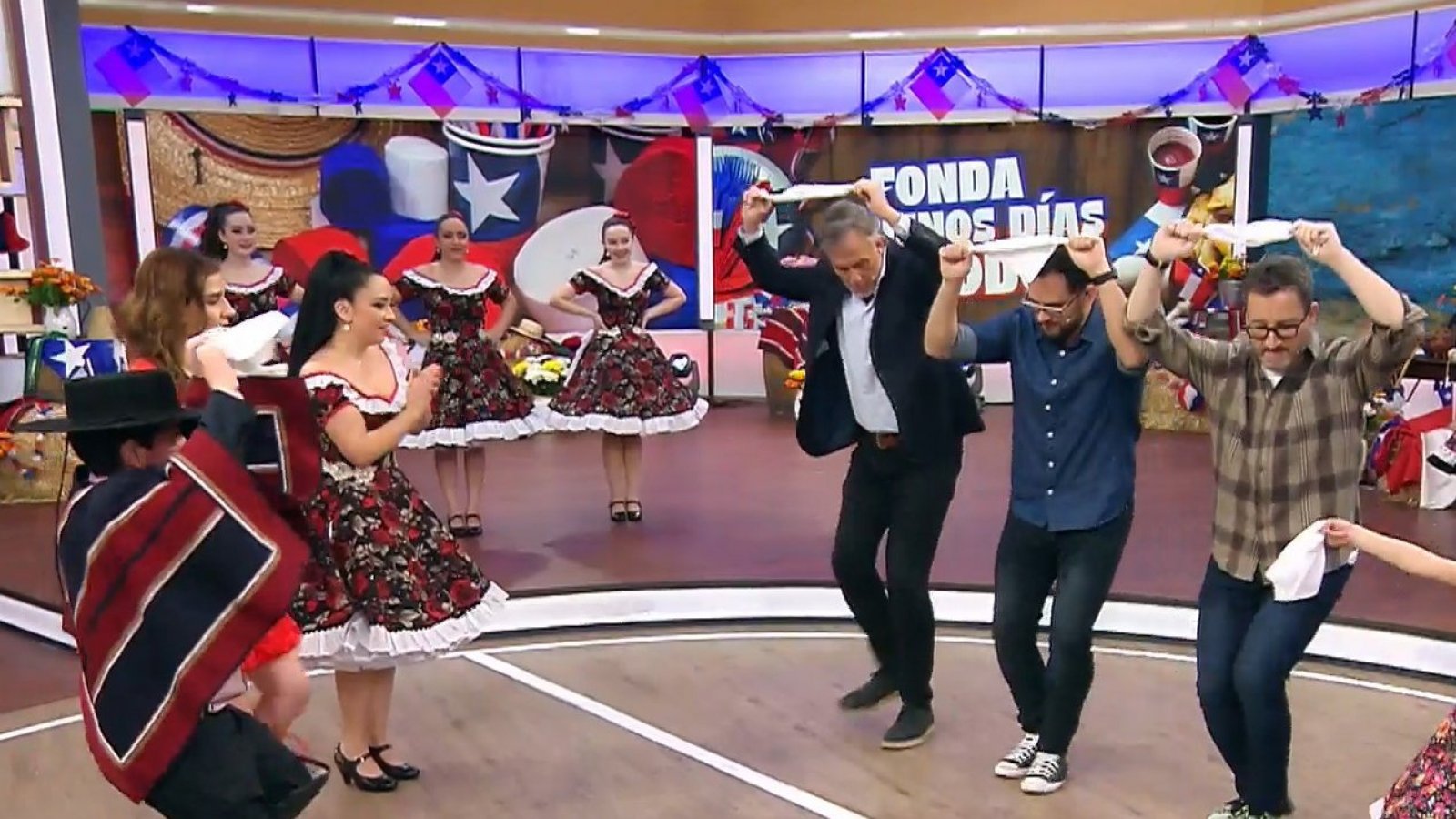 ¡Aprende sus pasos! Curso intensivo de cueca en el "Buenos Días a Todos"
