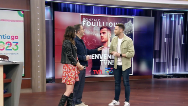 Compañero nuevo en TVN: ¡Hola Gonzalo Fouillioux!