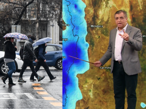 Iván Torres anunció lluvias en Santiago