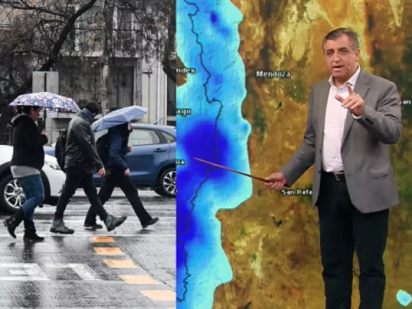 Iván Torres anunció lluvias en Santiago