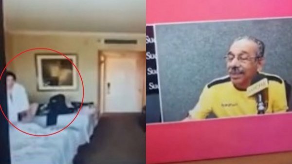 "Hay alguien desnudo, cambie la imagen": El chascarro que sufrió periodista ecuatoriano
