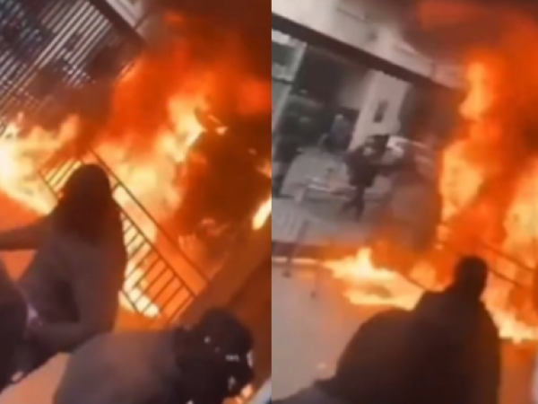 Manifestaciones fuera del Instituto Nacional