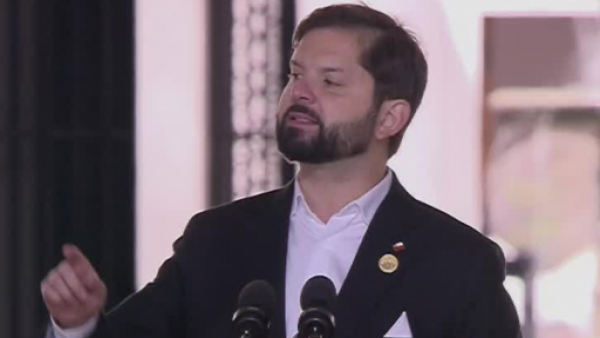 <p>Gabriel Boric. Discurso golpe de Estado</p>Presidente Boric: "Recordamos a quienes defendieron la Constitución y fueron avasallados por la traición"
