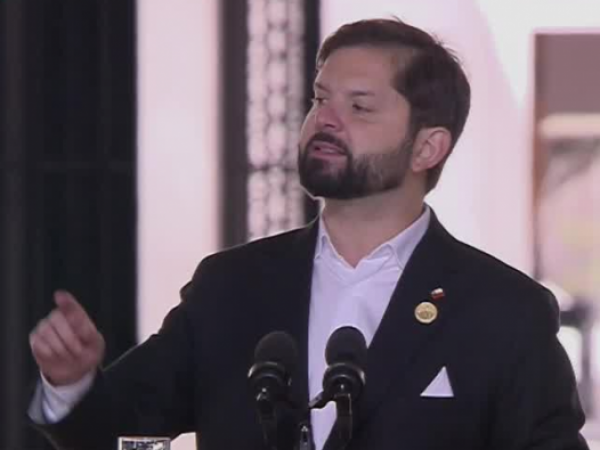 Gabriel Boric. Discurso golpe de Estado