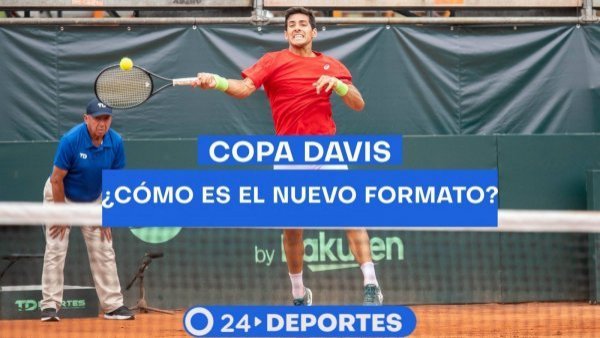 <p>Copa Davis. 2023</p>Copa Davis: A qué hora juega Chile y cómo es el nuevo formato

