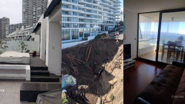Más de $1.000 millones: Los precios de los departamentos en los edificios amenazados por nuevo socavón
