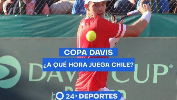 <p>Copa Davis. 2023</p>Copa Davis: A qué hora y dónde ver el debut de Chile

