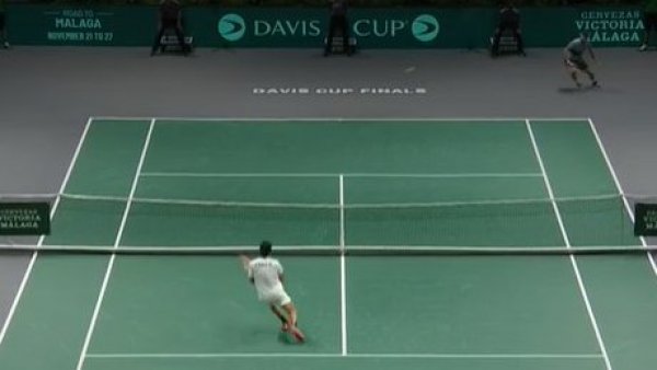 El "mágico" punto de Garín que destacó la Copa Davis
