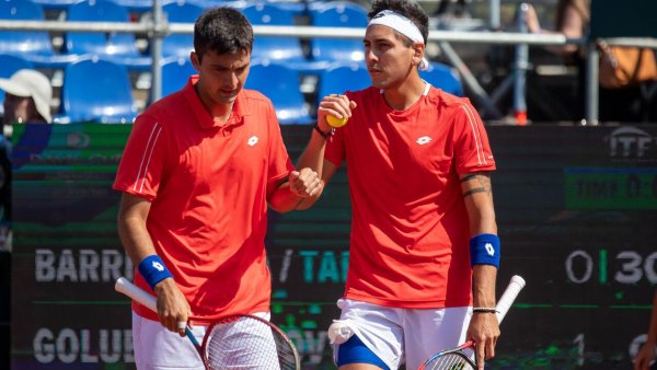 Tabilo y Barrios ganan el dobles y le dan triunfo perfecto a Chile en Copa Davis
