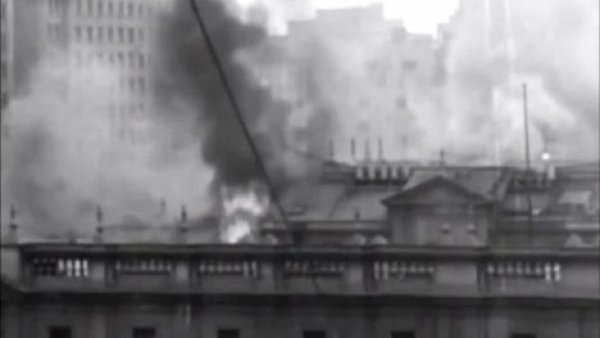 Impactante: Video inédito del bombardeo a La Moneda
