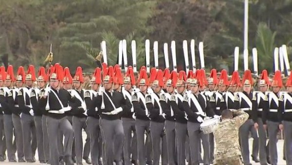 Con más de 7.700 uniformados: Así es el ensayo de la gran Parada Militar 2023
