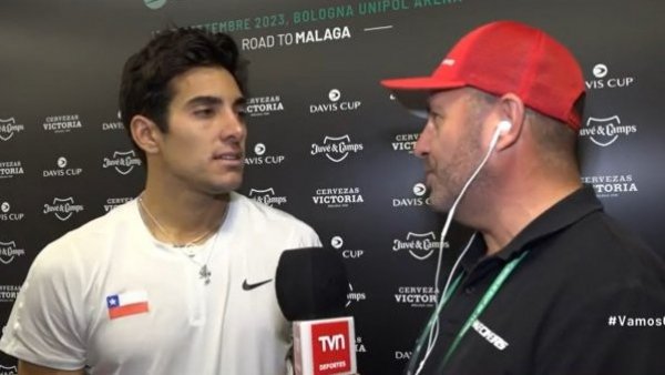 "Fue muy tenso el debut": Las impresiones de Garin al dar el primer punto a Chile en Copa Davis
