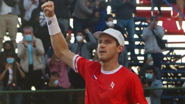 Nicolás Jarry gana y le da el triunfo a Chile en la serie ante Suecia en Copa Davis
