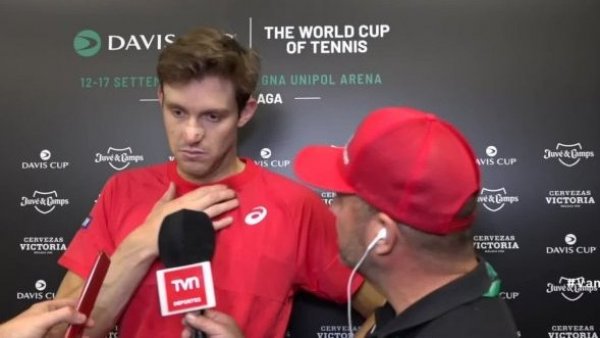 Nicolás Jarry por el segundo triunfo en la Copa Davis: "Estamos empezando con el pie derecho"
