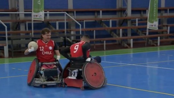 TVN en Santiago 2023: Así se preparan los deportistas del rugby en silla de ruedas de Chile

