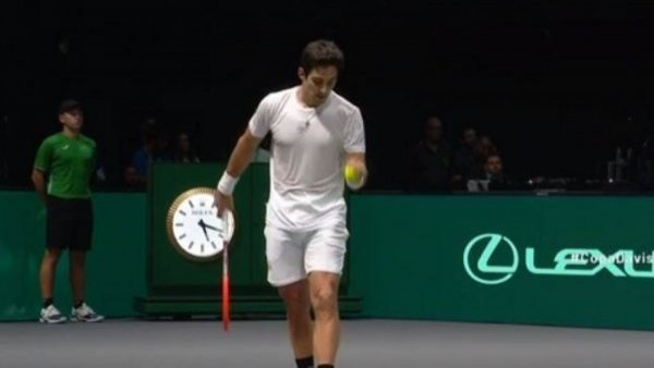 Garin cae e Italia consigue el primer punto en la serie ante Chile en Copa Davis
