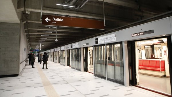 Este lunes se inaugura la extensión del Metro a Quilicura
