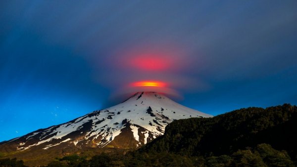 Volcán Villarrica: Revisa el mapa con las zonas de posible afectación ante erupción
