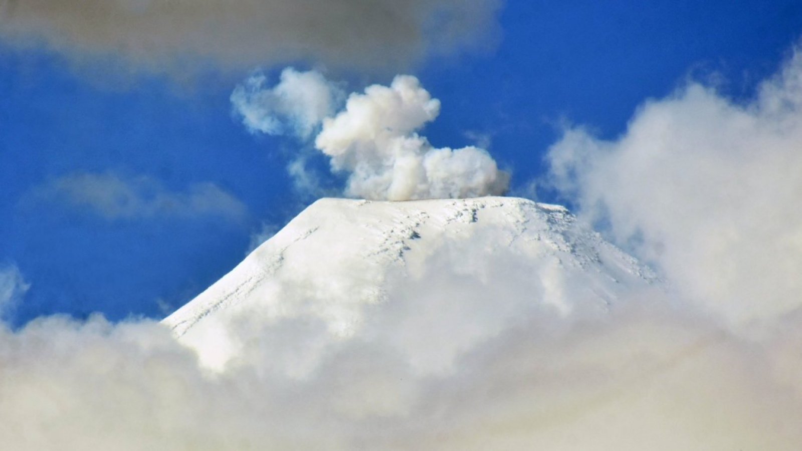 Volcán Villarrica. Alerta Naranja