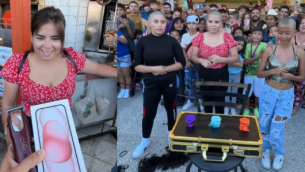<p>TikTok. concurso. iphone 15</p>Reto de TikTok: Tres descabelladas y un iPhone 15
