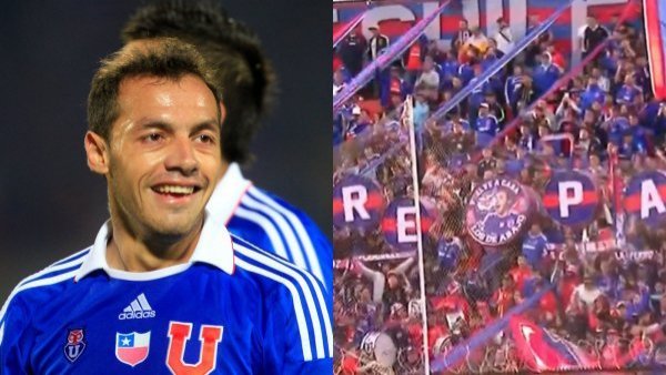 <p>Marcelo Díaz</p>"Vuelve a casa": el gesto de la barra de Universidad de Chile con Marcelo Díaz
