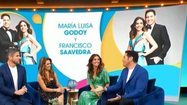 ¡Grandiosos! María Luisa Godoy y Pancho Saavedra se lucen en la televisión estadounidense al hablar de Viña 2024