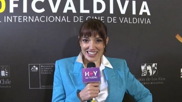 Yamila Reyna nos cuenta detalles de la inauguración del Festival Internacional de Cine de Valdivia
