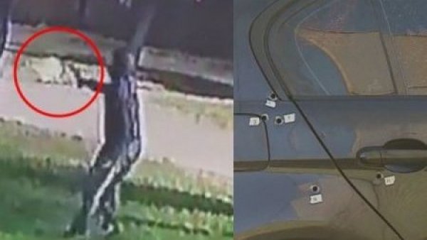 “Fueron como 20 balazos”: el video del ataque a una familia mientras comía pizza en su auto
