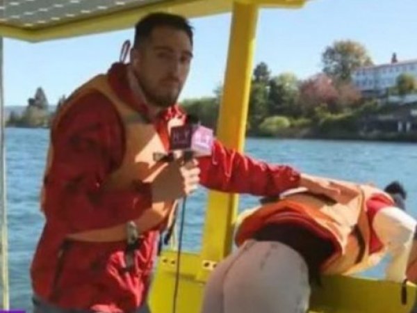 Yamila Reyna vomitando