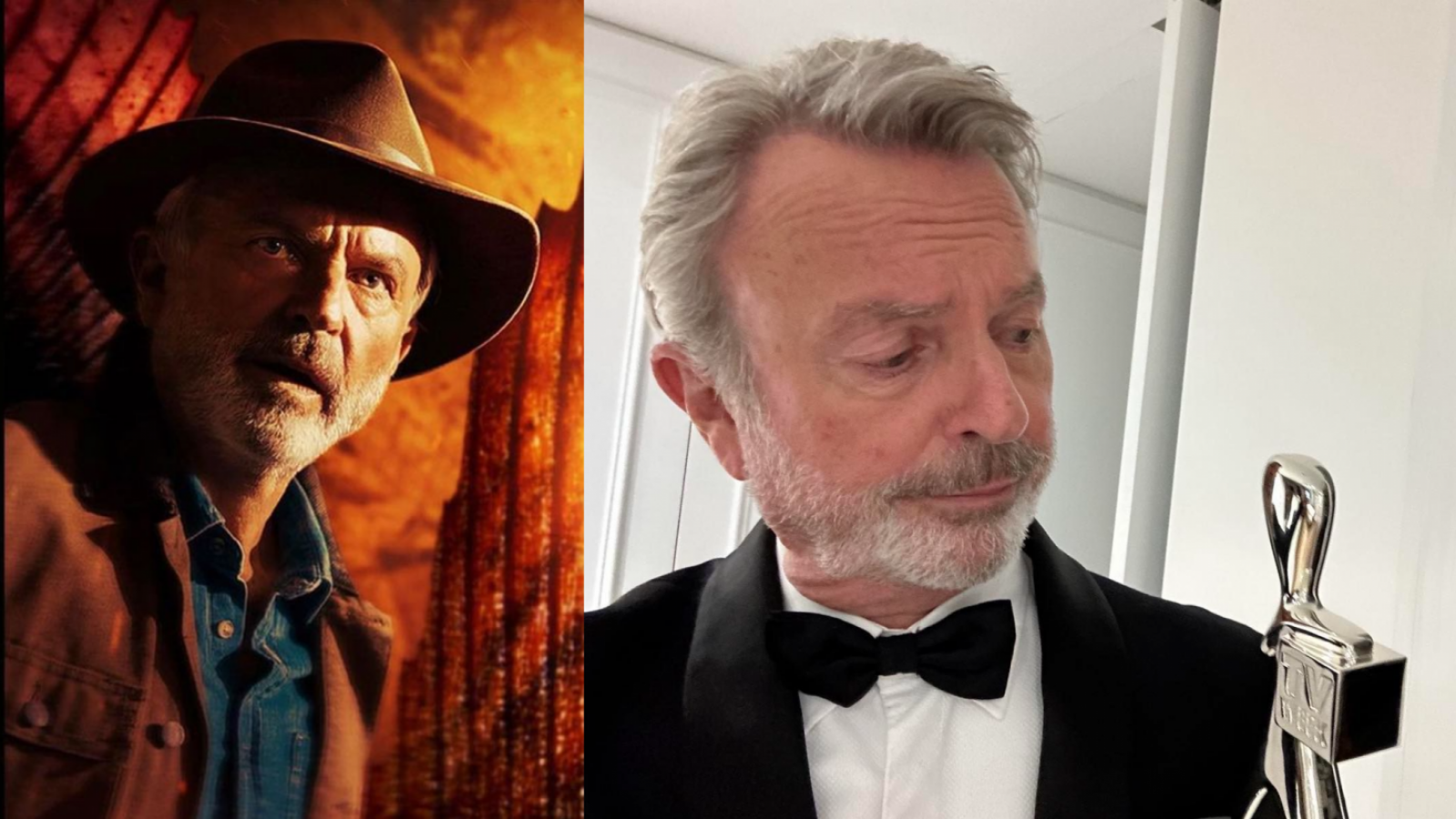 Sam Neill en Jurassic Park.