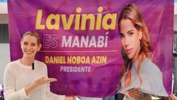 <p>Lavinia Valbonesi</p>Lavinia Valbonesi: la influencer que se convirtió en primera dama de Ecuador
