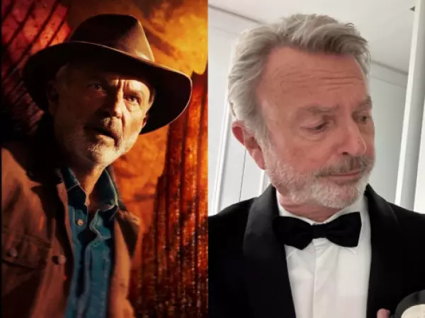 Sam Neill en Jurassic Park.