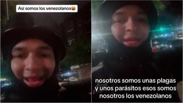 Tiktoker venezolano confiesa polémica frase: "Somos una plaga, lo peor que pudo pasar"
