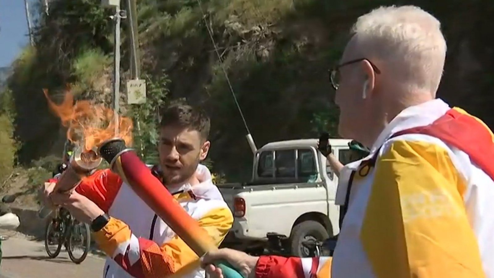 ¡Cuánta emoción y orgullo! TVN protagonizó el relevo de la antorcha de los Juegos Panamericanos Santiago 2023
