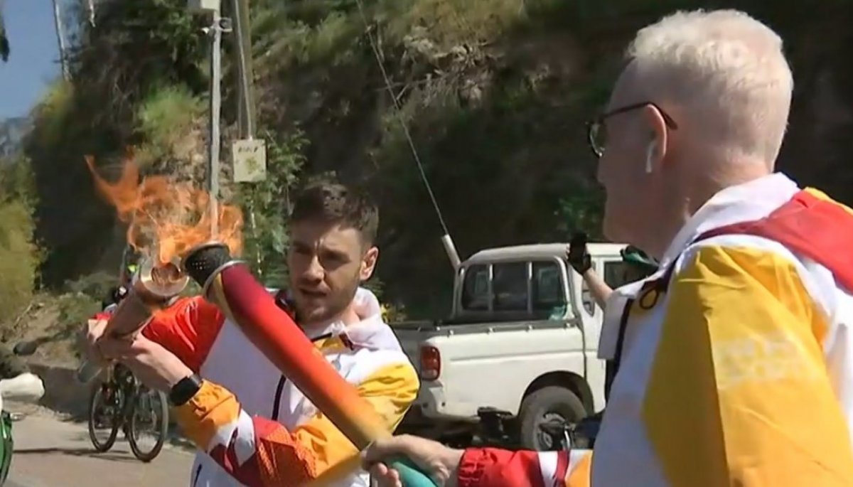 ¡Cuánta emoción y orgullo! TVN protagonizó el relevo de la antorcha de ...