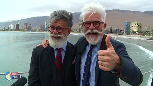 ¿Separados al nacer? Federico Sánchez encontró a su doble en Iquique

