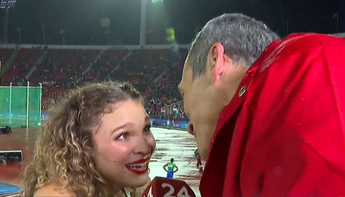 El emocionante encuentro de Martina Weil y su padre Gert TVN