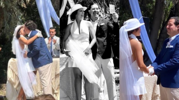¡Felices por siempre!: Paulina Alvarado llegó al altar este fin de semana
