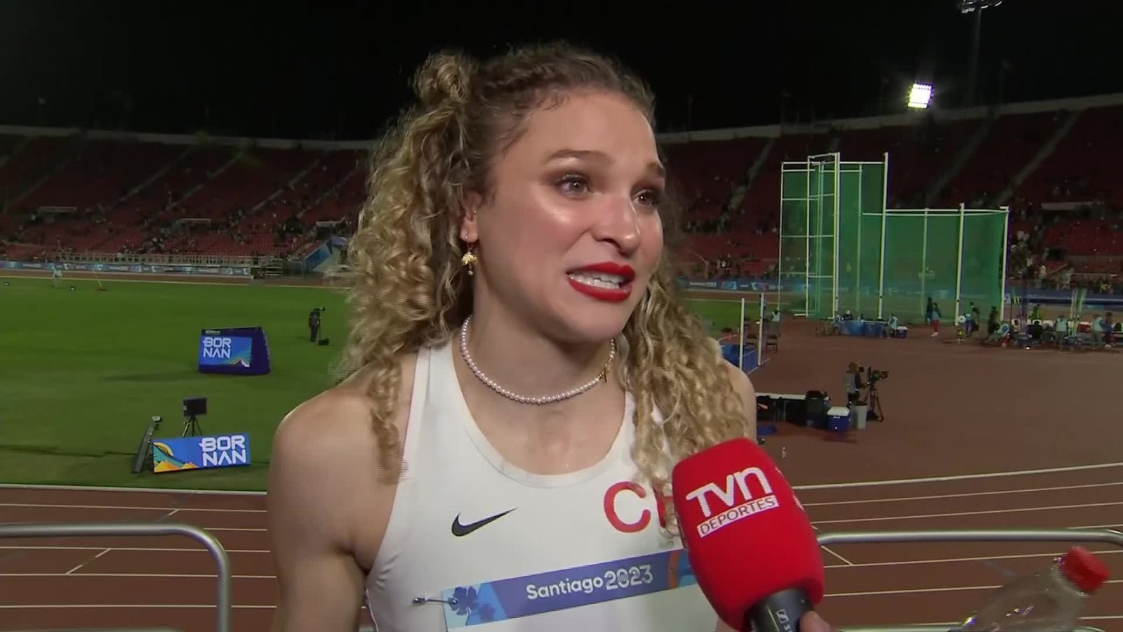 La declaración de Martina Weil apenas finalizó el relevo 4x400
