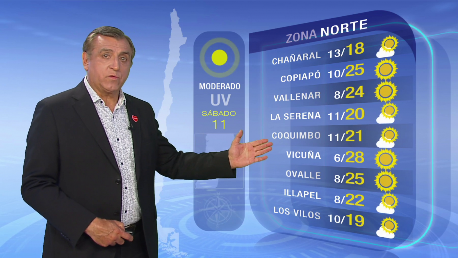 Pronóstico del tiempo: Sabado 11 de noviembre 2023 | TV Tiempo
