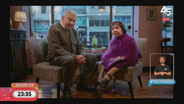 Recordamos la historia de Ema Barrientos que emocionó a la Teletón hace 44 años
