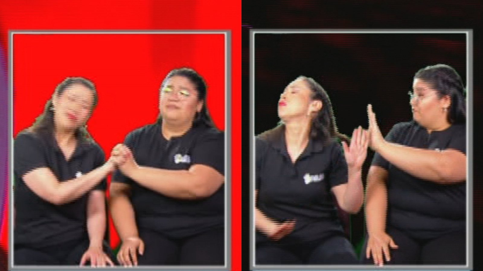 Icónicas: intérpretes de lengua de señas se lucieron en canción "No por Él" de Karen Paola
