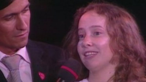 Recordamos cuando Daniela García llegó hasta el Estadio Nacional a motivar la donación
