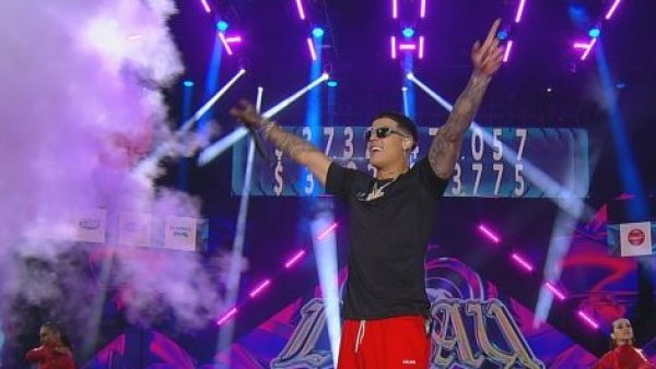 Lunay la rompió con el reggaetón en la Quinta Vergara
