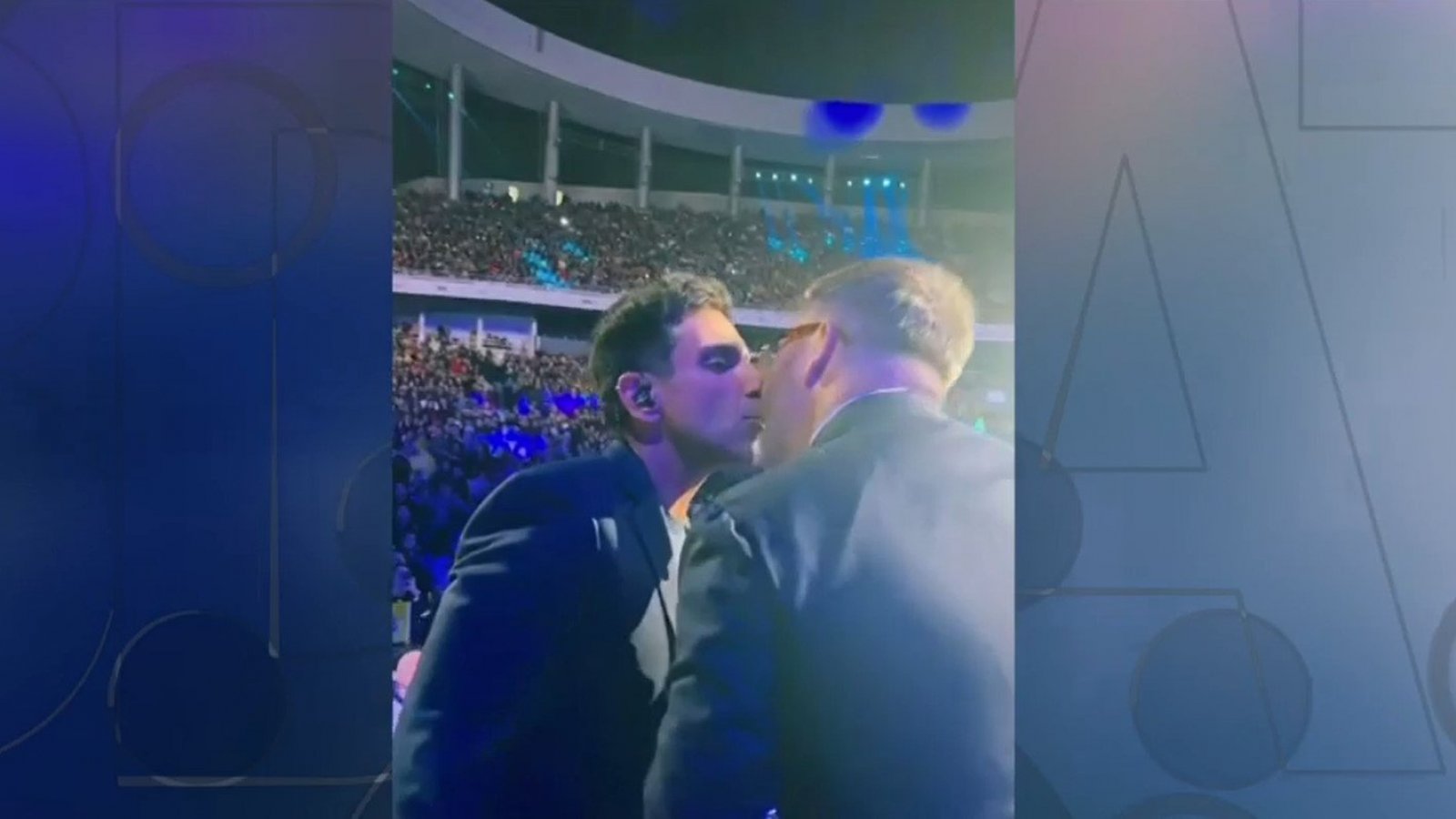 Leo Rey nos sorprendió: Nos envió un registro inédito del beso de Eduardo Fuentes y Queraltó
