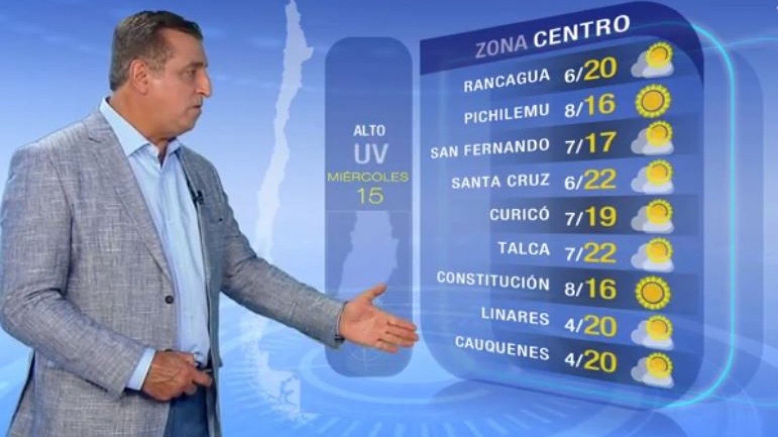 Pronóstico del tiempo: Miércoles 15 de noviembre 2023 | TV Tiempo
