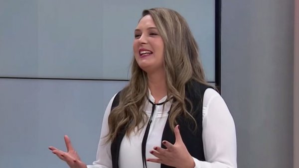 <p>Allison Göhler</p>Allison Göhler y dos Emmy: La meteoróloga chilena premiada en Chicago
